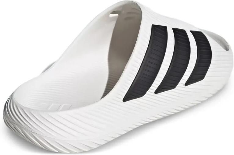 Adidas Purechill gestreepte slippers Wit - Foto 4