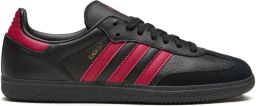 Adidas Samba "Core Black Mufc Red" sneakers Zwart