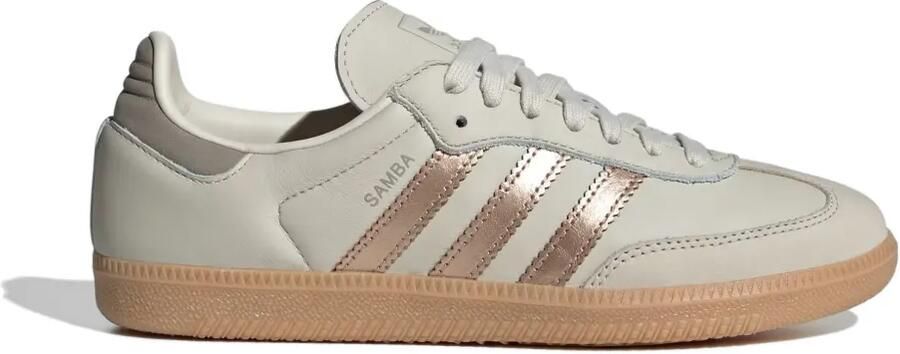 Adidas Samba gestreepte sneakers Beige