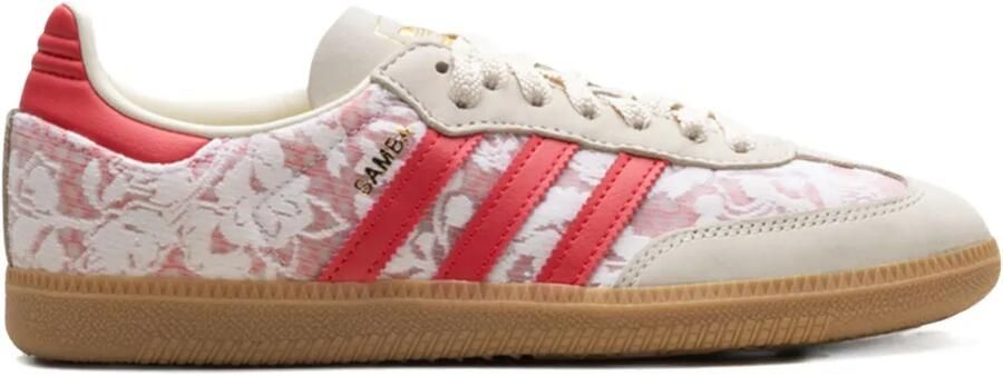 Adidas Samba "Liberty London Better Scarlet" sneakers Wit