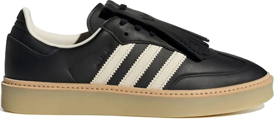 Adidas Samba Lux gestreepte sneakers Zwart
