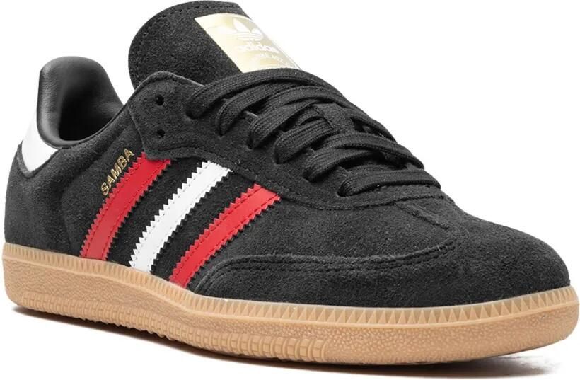 Adidas Samba OG "Core Black Better Scarlet Gum" sneakers Zwart - Foto 2