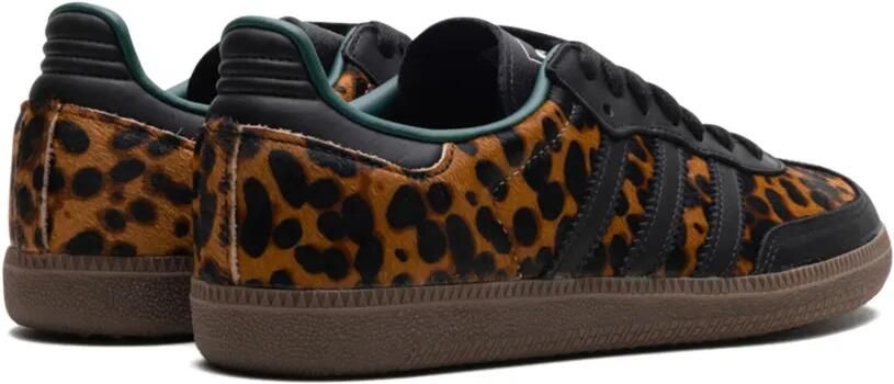 Adidas Samba OG "Core Black Collegiate Green Cream White" sneakers Zwart - Foto 3