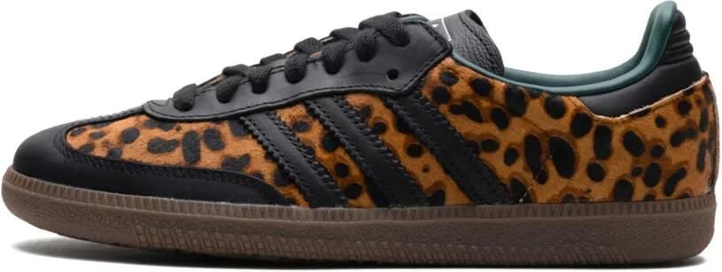 Adidas Samba OG "Core Black Collegiate Green Cream White" sneakers Zwart - Foto 4