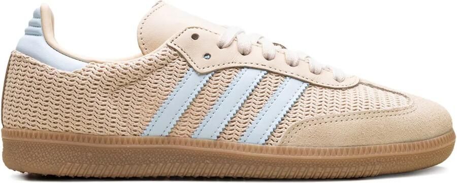 Adidas Samba OG "Core Black Sand Strata Sky Tint" sneakers Beige