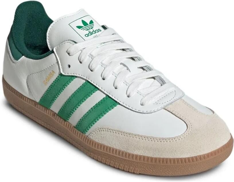 Adidas Samba OG "Core White Green" sneakers Wit - Foto 2