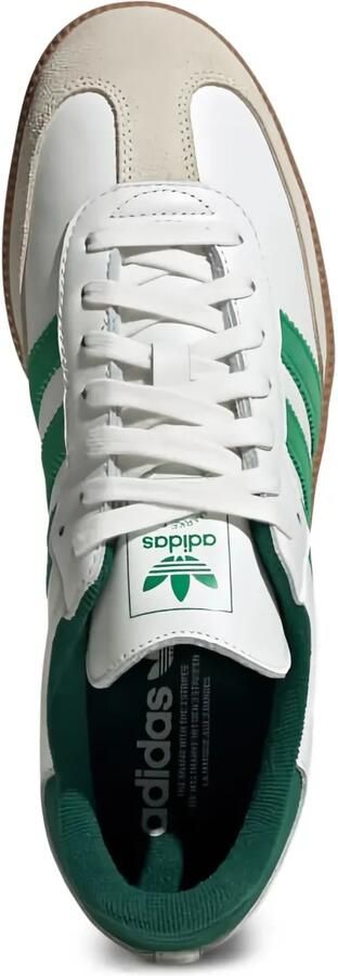 Adidas Samba OG "Core White Green" sneakers Wit - Foto 5
