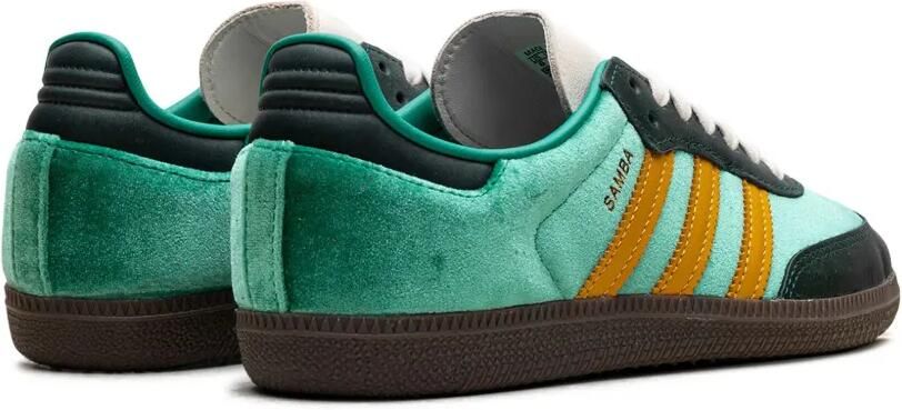Adidas Samba OG "Court Green Preloved Yellow Collegiate Green" sneakers Groen - Foto 3