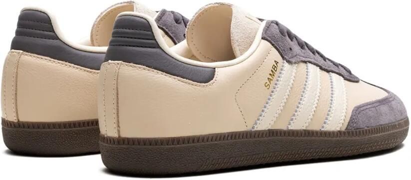 Adidas Samba OG "Crystal Sand Charcoal" sneakers Beige