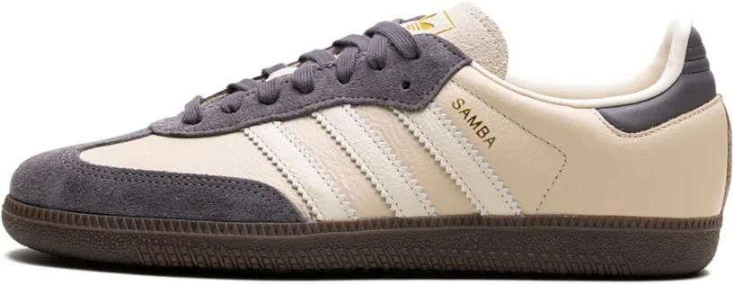 Adidas Samba OG "Crystal Sand Charcoal" sneakers Beige - Foto 2