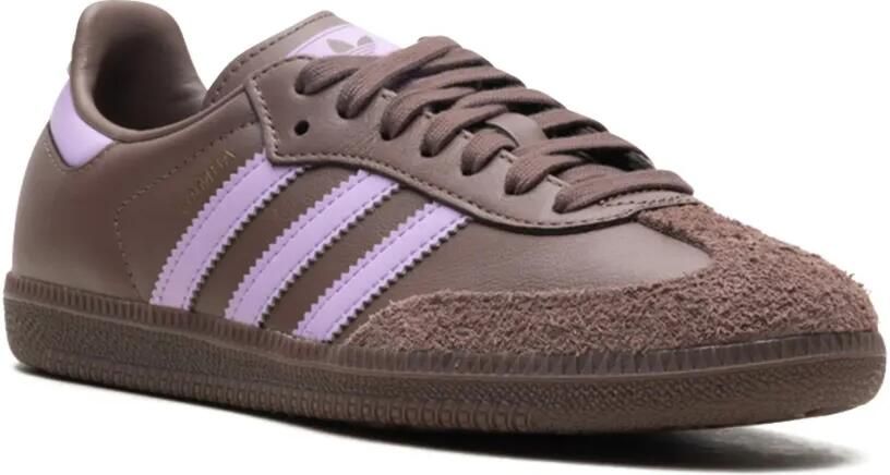 Adidas Samba OG "Earth Strata Purple Glow" sneakers Bruin - Foto 2