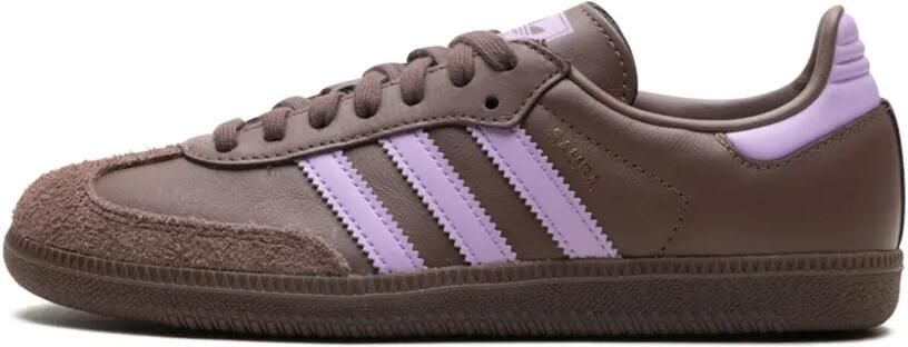 Adidas Samba OG "Earth Strata Purple Glow" sneakers Bruin - Foto 4