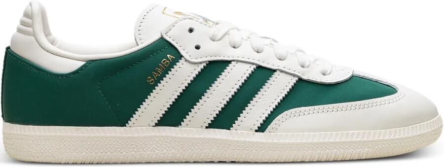 Adidas Samba OG gestreepte sneakers Groen