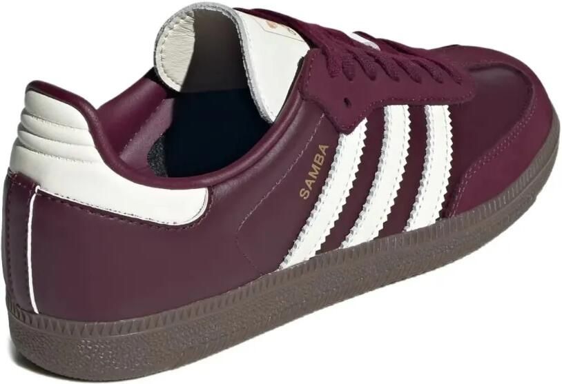 Adidas Samba OG "Maroon Off White Gum" sneakers Rood