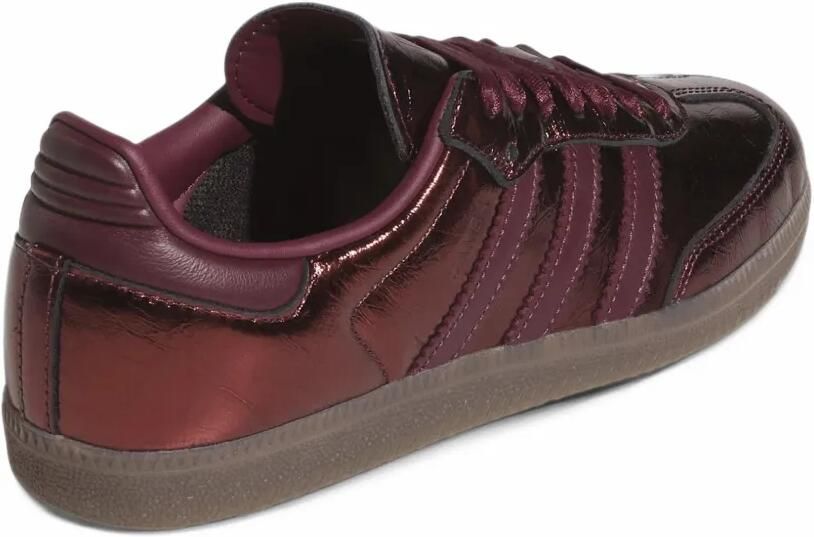 Adidas Samba OG metallic leren sneakers Rood - Foto 2