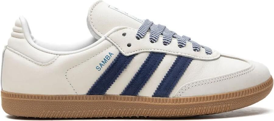 Adidas Samba OG "Off White Dark Blue" sneakers Wit