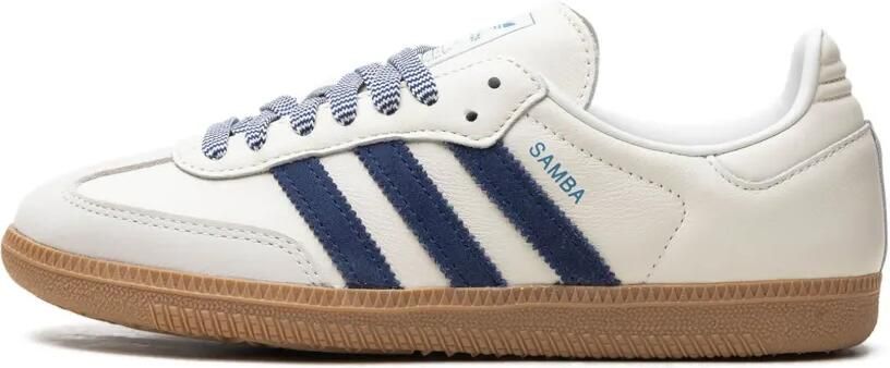 Adidas Samba OG "Off White Dark Blue" sneakers Wit - Foto 4