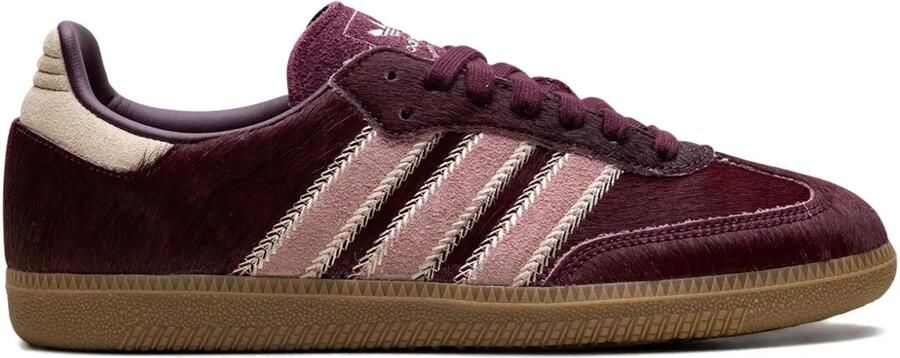 Adidas Samba OG "Sand Strata Maroon Warm Clay" sneakers Rood