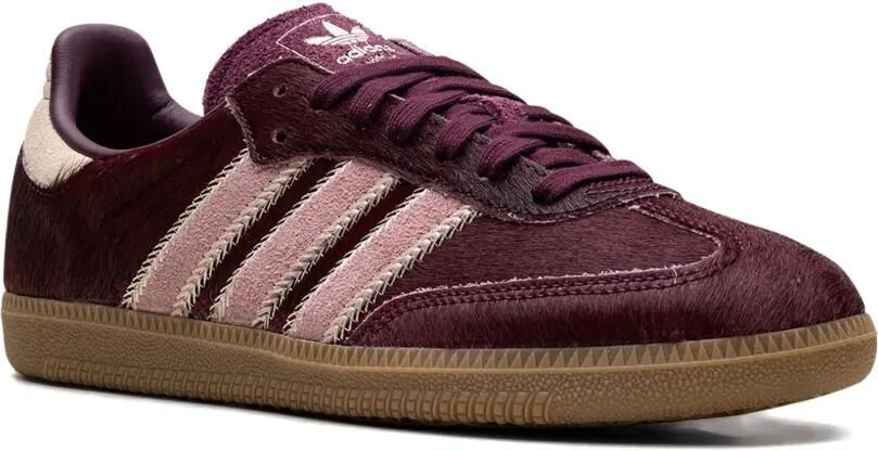 Adidas Samba OG "Sand Strata Maroon Warm Clay" sneakers Rood - Foto 2
