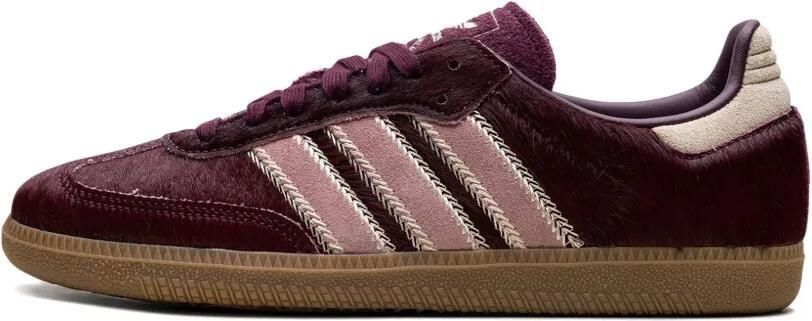 Adidas Samba OG "Sand Strata Maroon Warm Clay" sneakers Rood - Foto 4