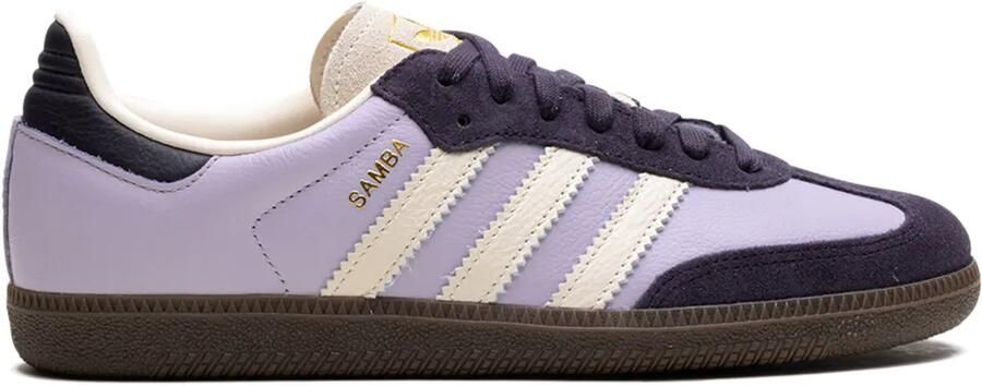 Adidas Samba OG "Silver Dawn Aurora Black" sneakers Paars