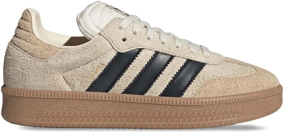Adidas Galaxy OG geperforeerde leren sneakers Rood