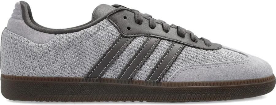 Adidas Courtjam Control 3 Premium leren sneakers met geperforeerde details Wit