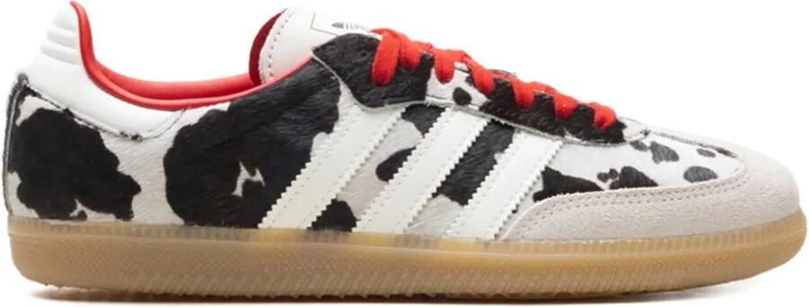 Adidas Samba OG sneakers met dierenprint Wit