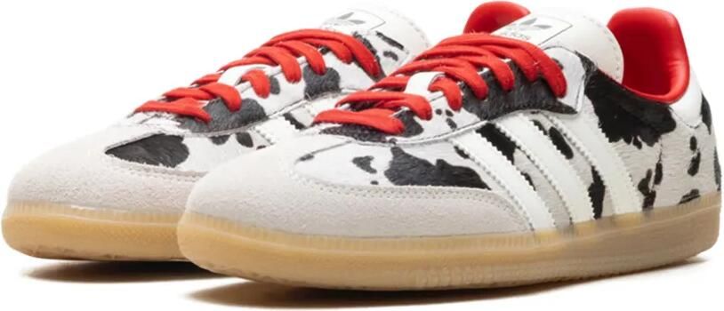 Adidas Samba OG sneakers met dierenprint Wit - Foto 3
