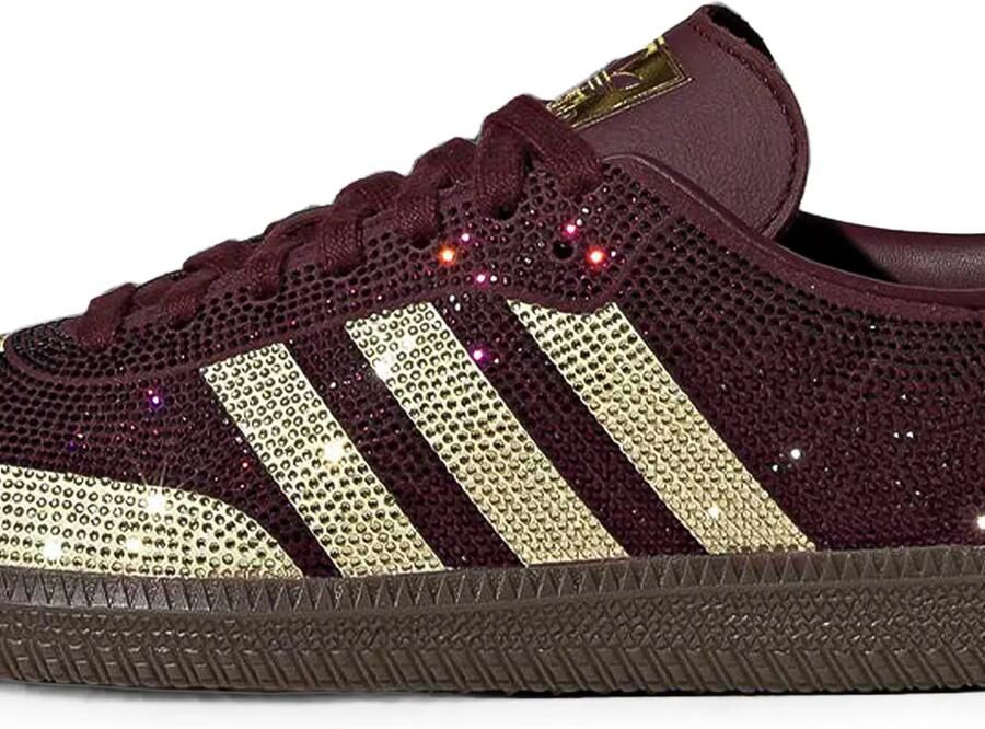 Adidas Superstar leren sneakers met krokodillen-reliëf Bruin - Foto 3