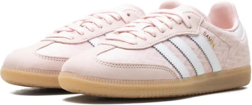 Adidas Samba OG zigzag gestreepte sneakers Roze - Foto 2
