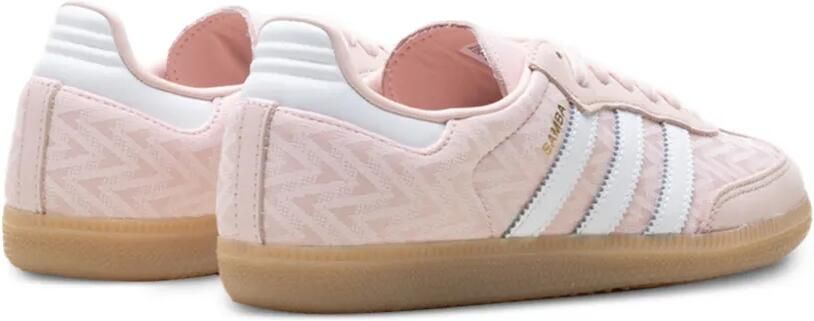 Adidas Samba OG zigzag gestreepte sneakers Roze - Foto 3