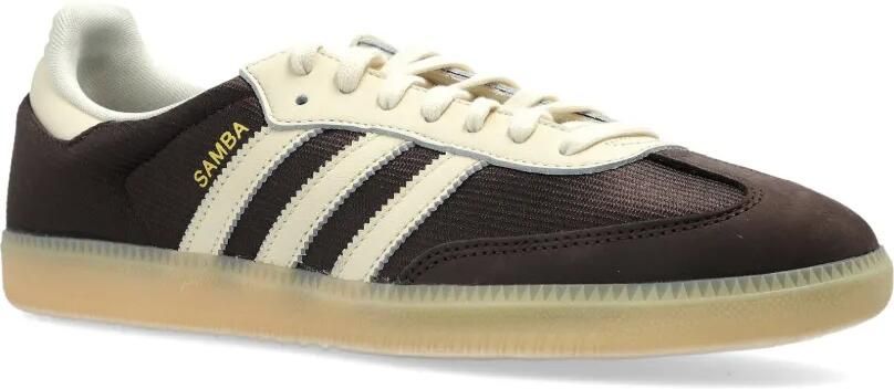 Adidas Samba sneakers met drie strepen Bruin - Foto 3