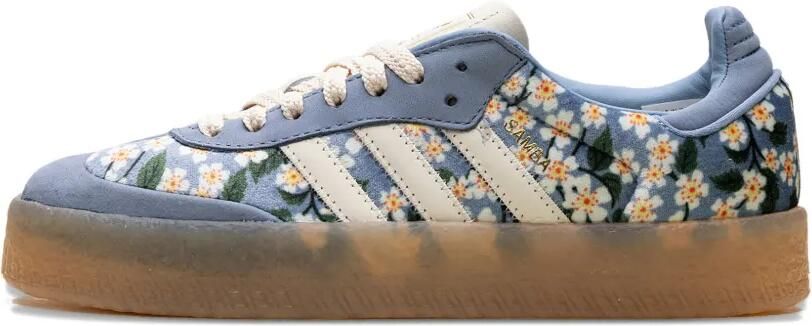 Adidas Sambae X Liberty London sneakers met bloemenprint Blauw - Foto 4