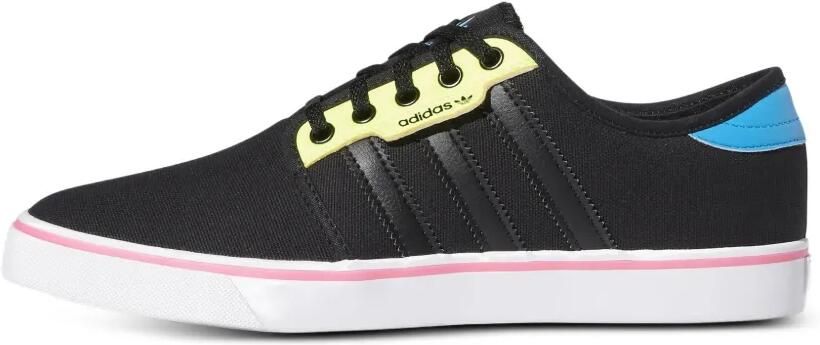 Adidas Seeley gestreepte sneakers Zwart