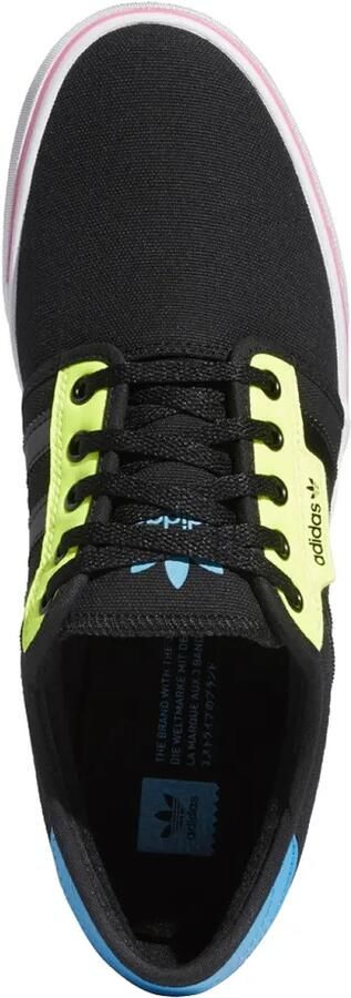 Adidas Seeley gestreepte sneakers Zwart - Foto 4