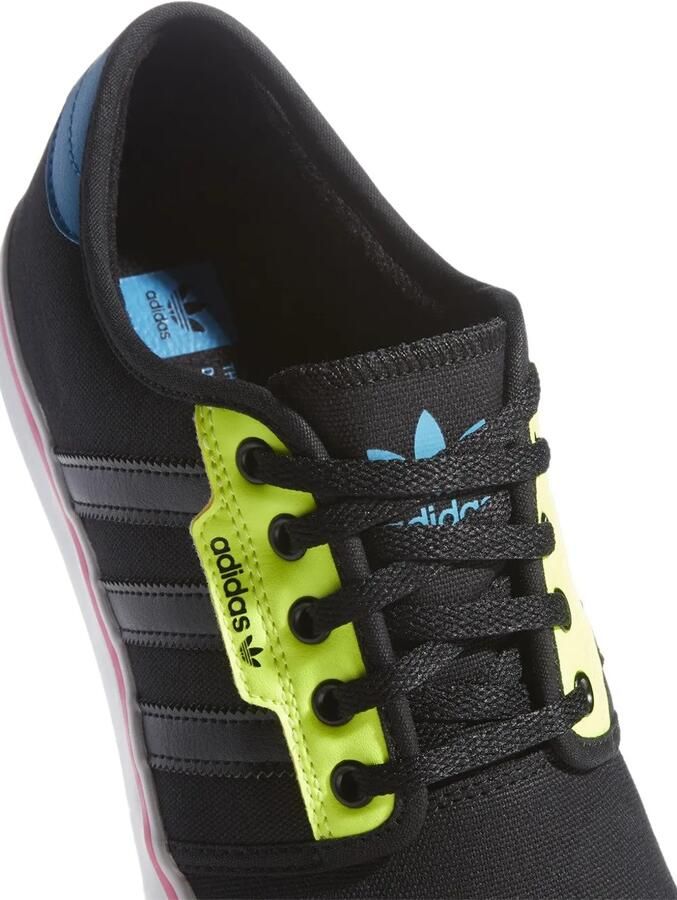 Adidas Seeley gestreepte sneakers Zwart - Foto 3