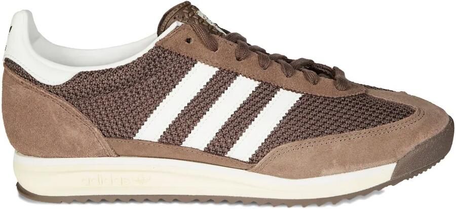 Adidas SL 72 gestreepte sneakers Bruin