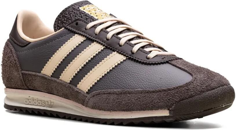 Adidas SL 72 OG "Charcoal Crystal Sand Brown" sneakers Bruin