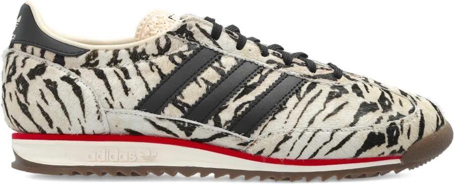 Adidas SL 72 OG leren sneakers met dierenprint Beige