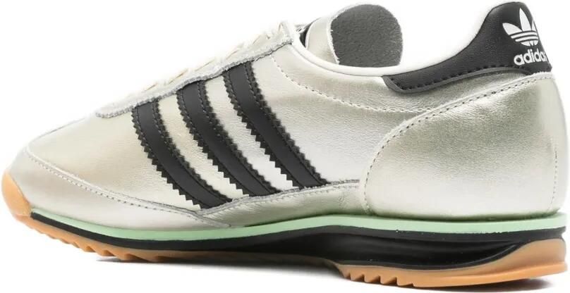 Adidas SL 72 OG metallic leren sneakers met drie strepen Zilver - Foto 7
