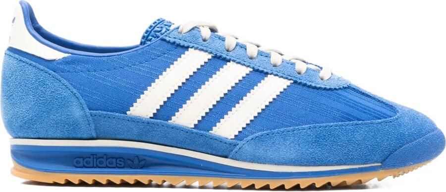 Adidas SL 72 OG metallic leren sneakers met drie strepen Zilver - Foto 5