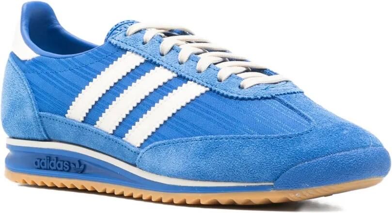Adidas SL 72 OG metallic leren sneakers met drie strepen Zilver - Foto 4