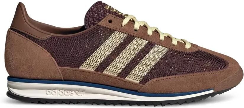 Adidas Superstar leren sneakers met krokodillen-reliëf Bruin - Foto 9