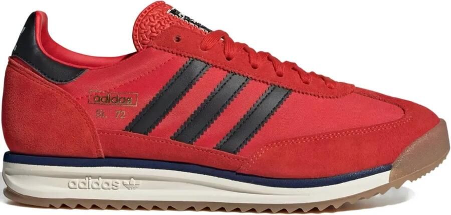Adidas SL 72 RS gestreepte low-top sneakers Rood