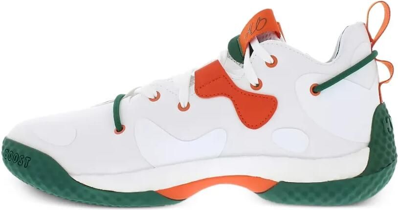 Adidas SM Harden Vol. 6 "White Green Orange" sneakers Wit - Foto 2