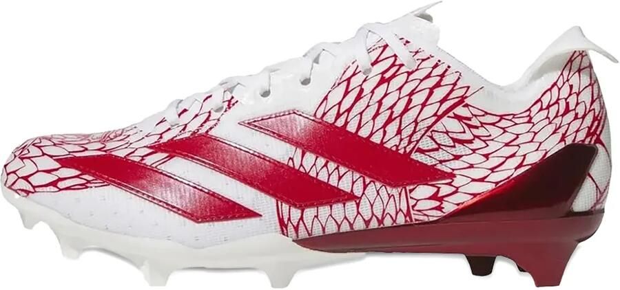 Adidas Sneakers met drie strepen en patroon Wit