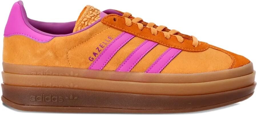 Adidas Sneakers met plateauzool en drie strepen FLAORA PURBUR CREORA A868667 - Foto 7