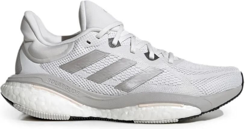 Adidas SolarGlide 6 "Crystal White Taupe Metallic Carbon" sneakers Wit