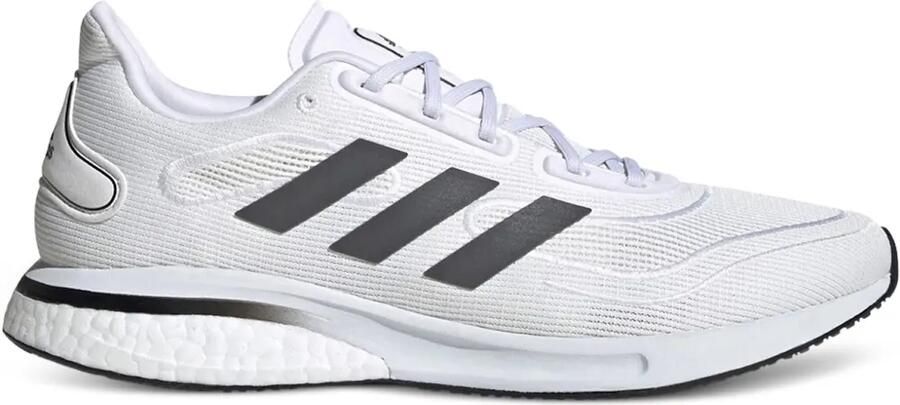 Adidas Supernova "Cloud white Grey Five Core Black" sneakers Wit